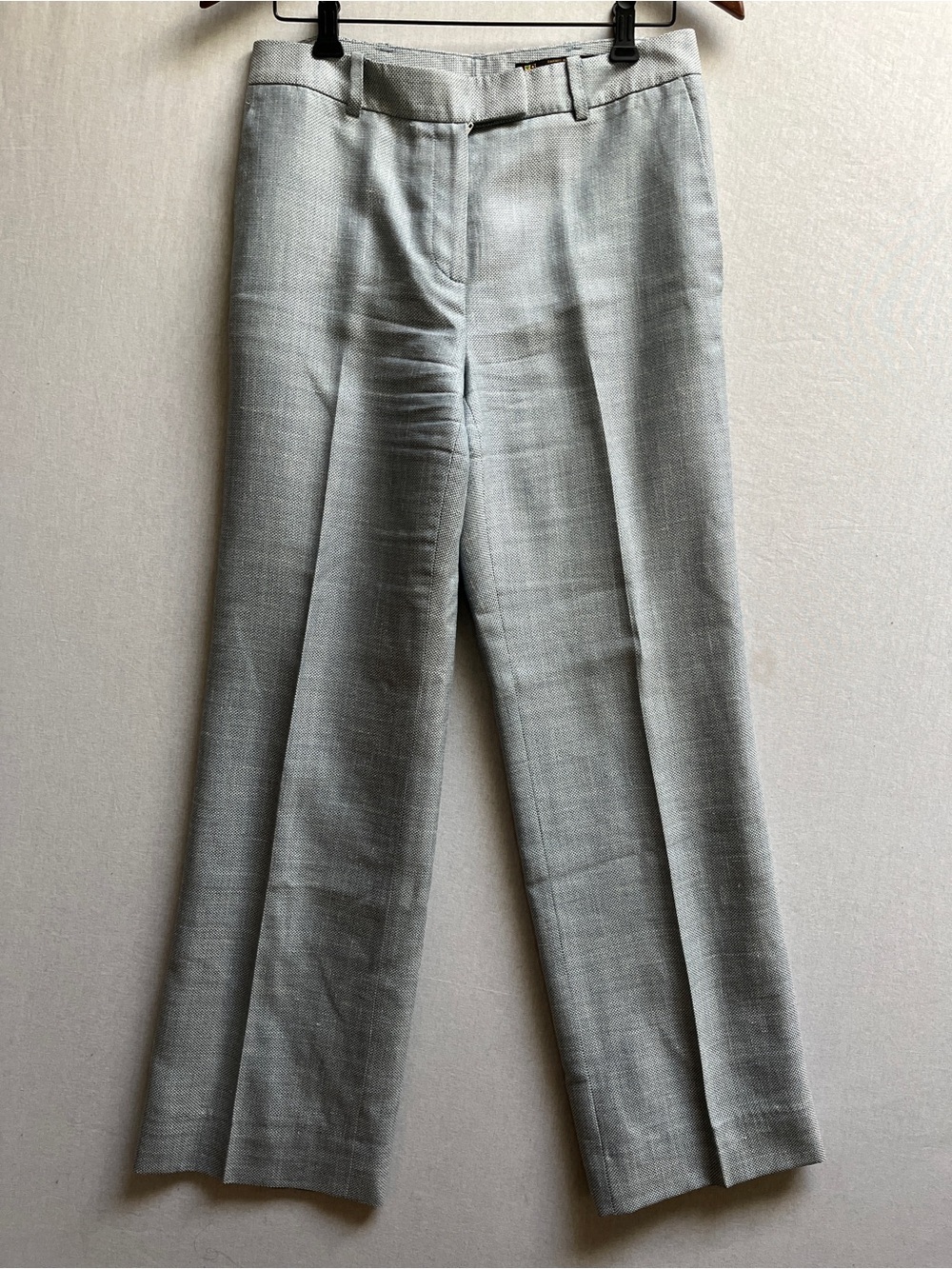 Brooks Brothers Loro Piana Wool Silk Linen Trousers Caroline Fit Pants 4